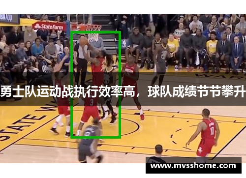 勇士队运动战执行效率高，球队成绩节节攀升